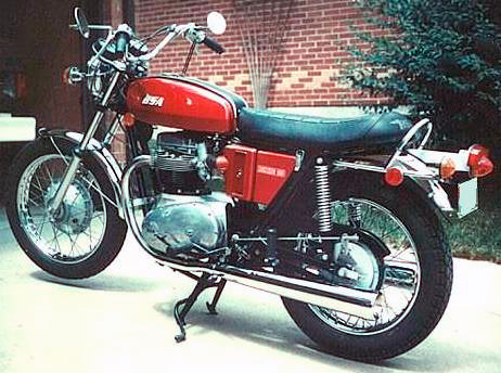 1970 BSA A 65 Lightning