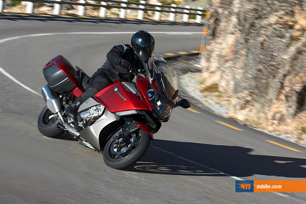 The new BMW K1600 GT Both Base models come equipped with Xenon headlight 